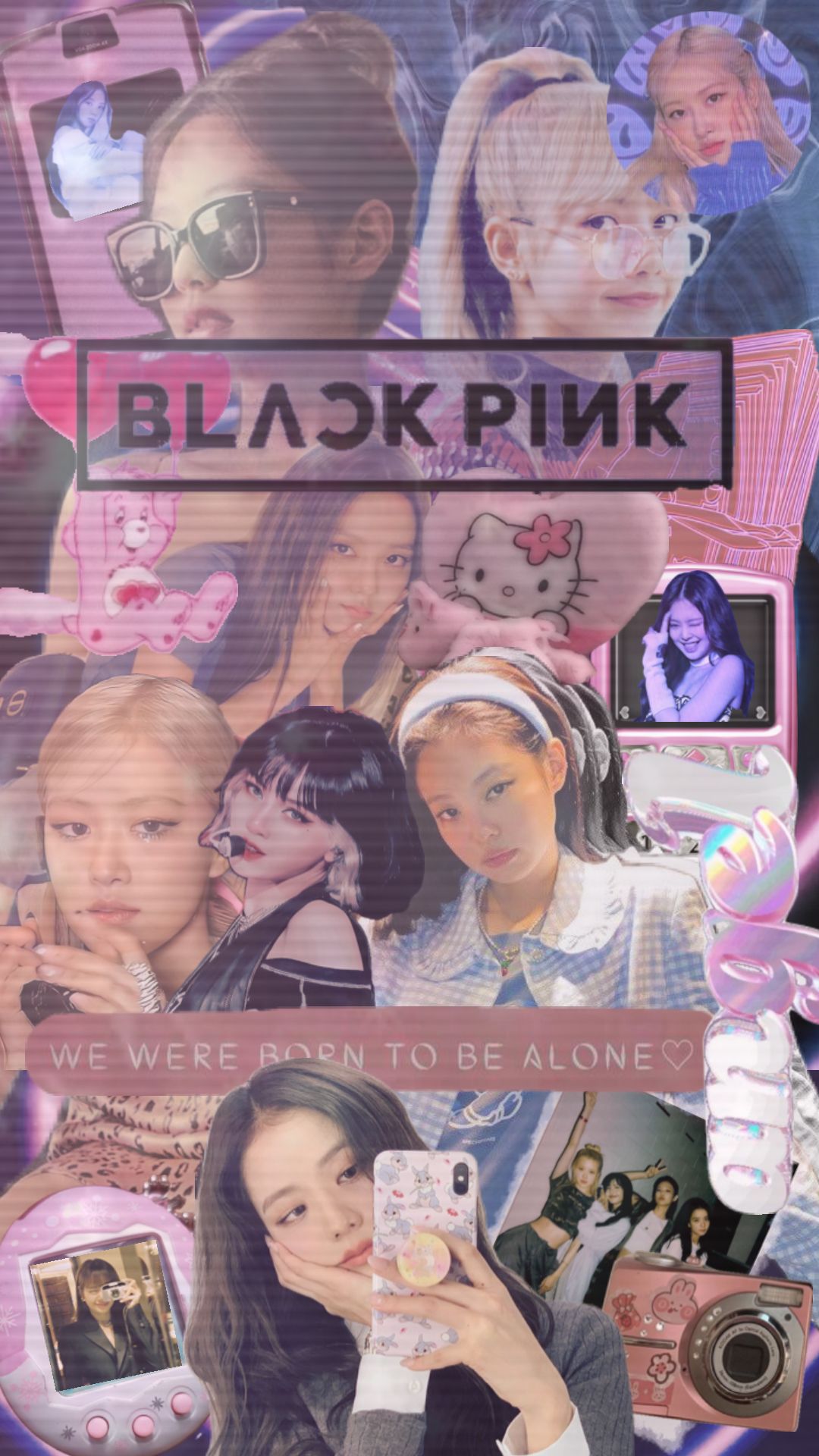 pink and black y2k wallpaper 0080