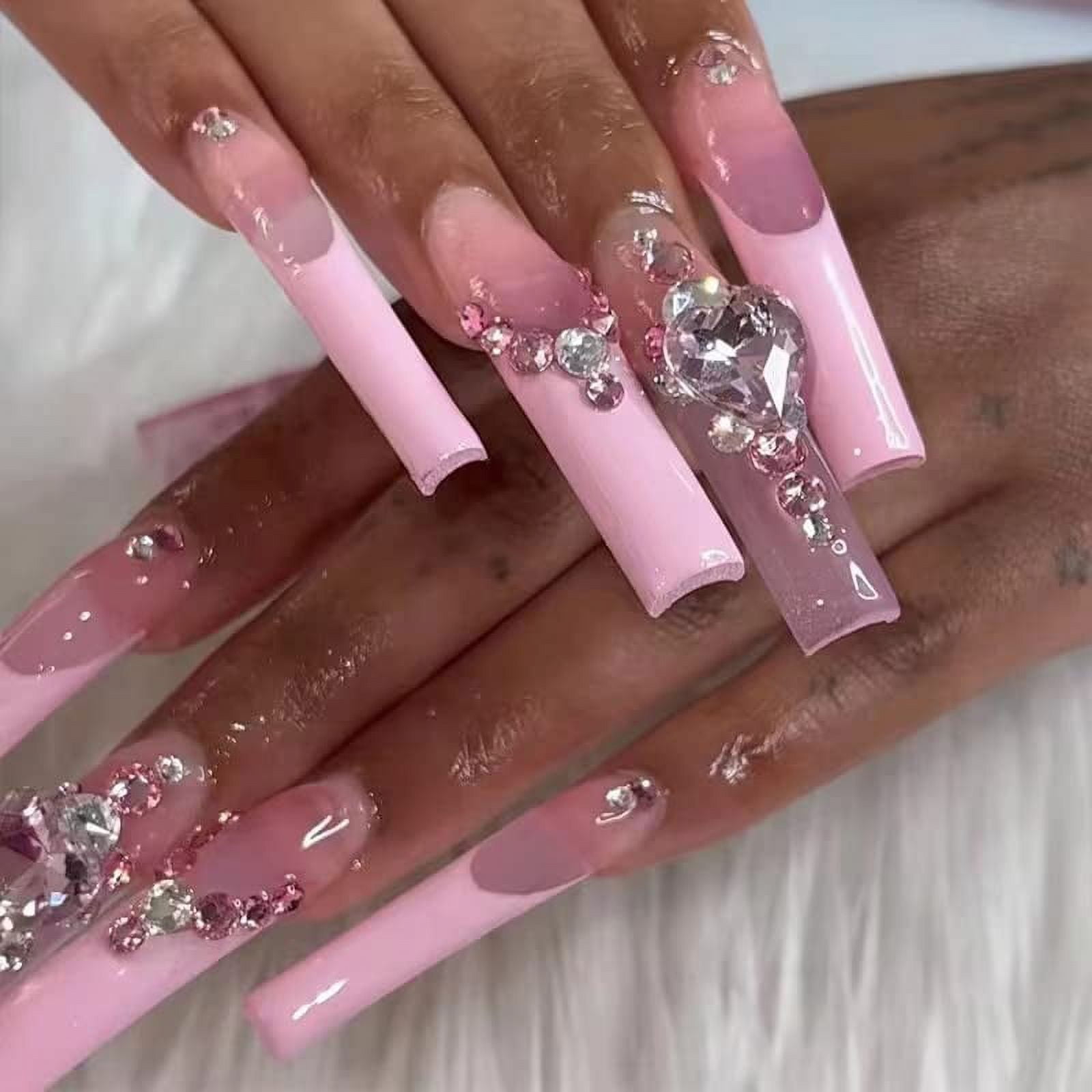 pink y2k nails 0030