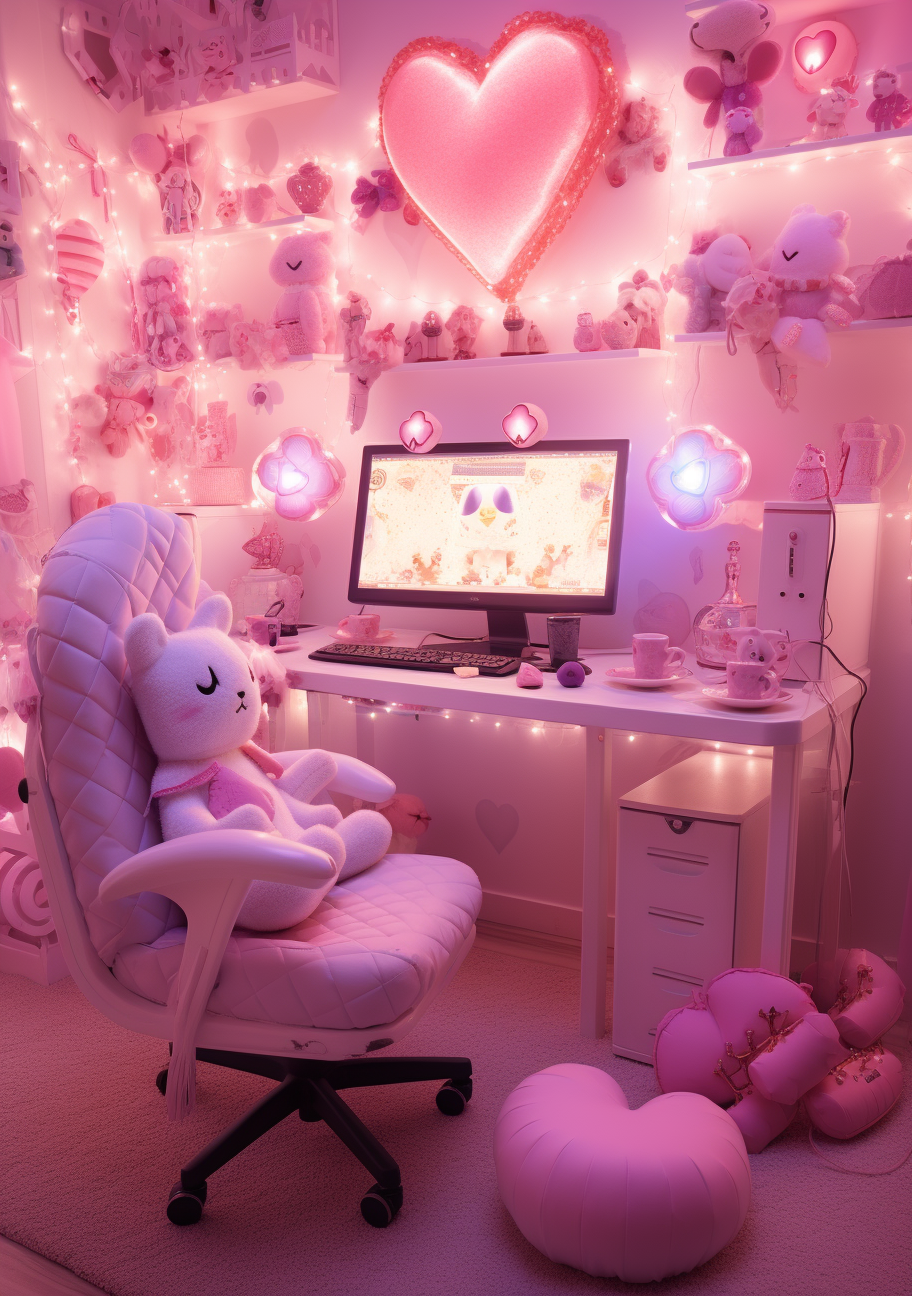 pink y2k room decor inspiration