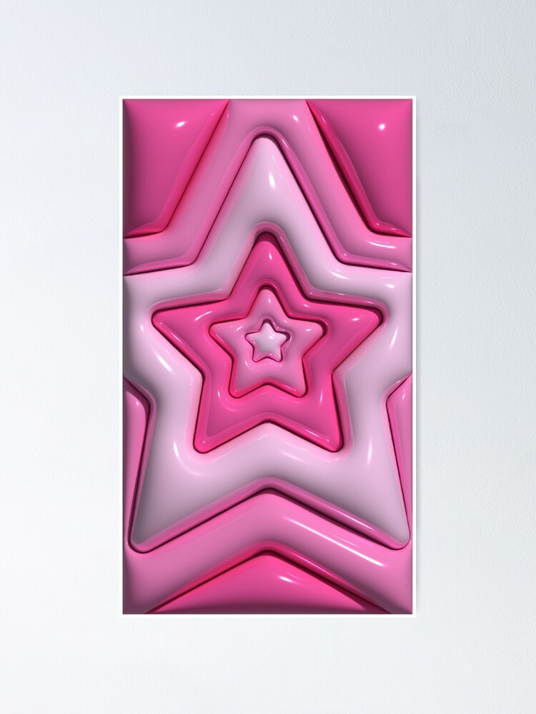 pink y2k star wallpaper 0014