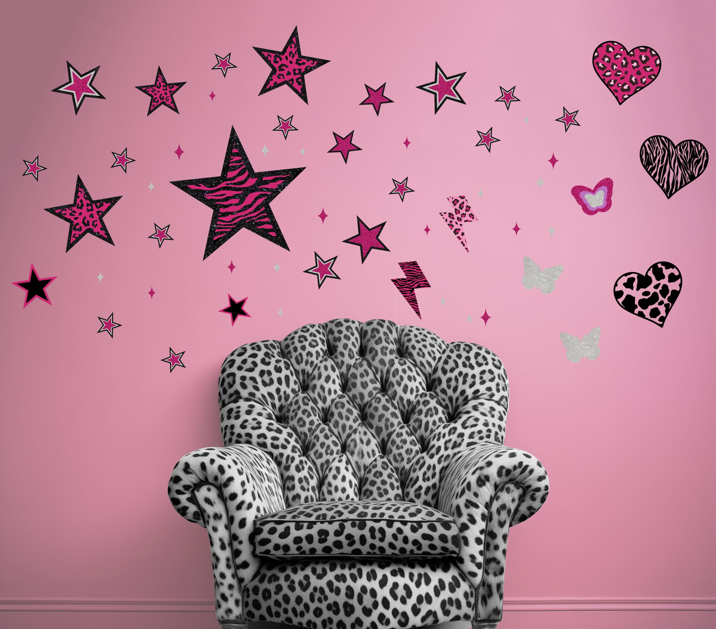 pink y2k star wallpaper 0045