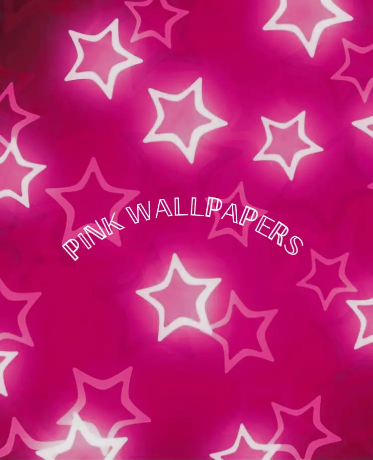 pink y2k star wallpaper 0067