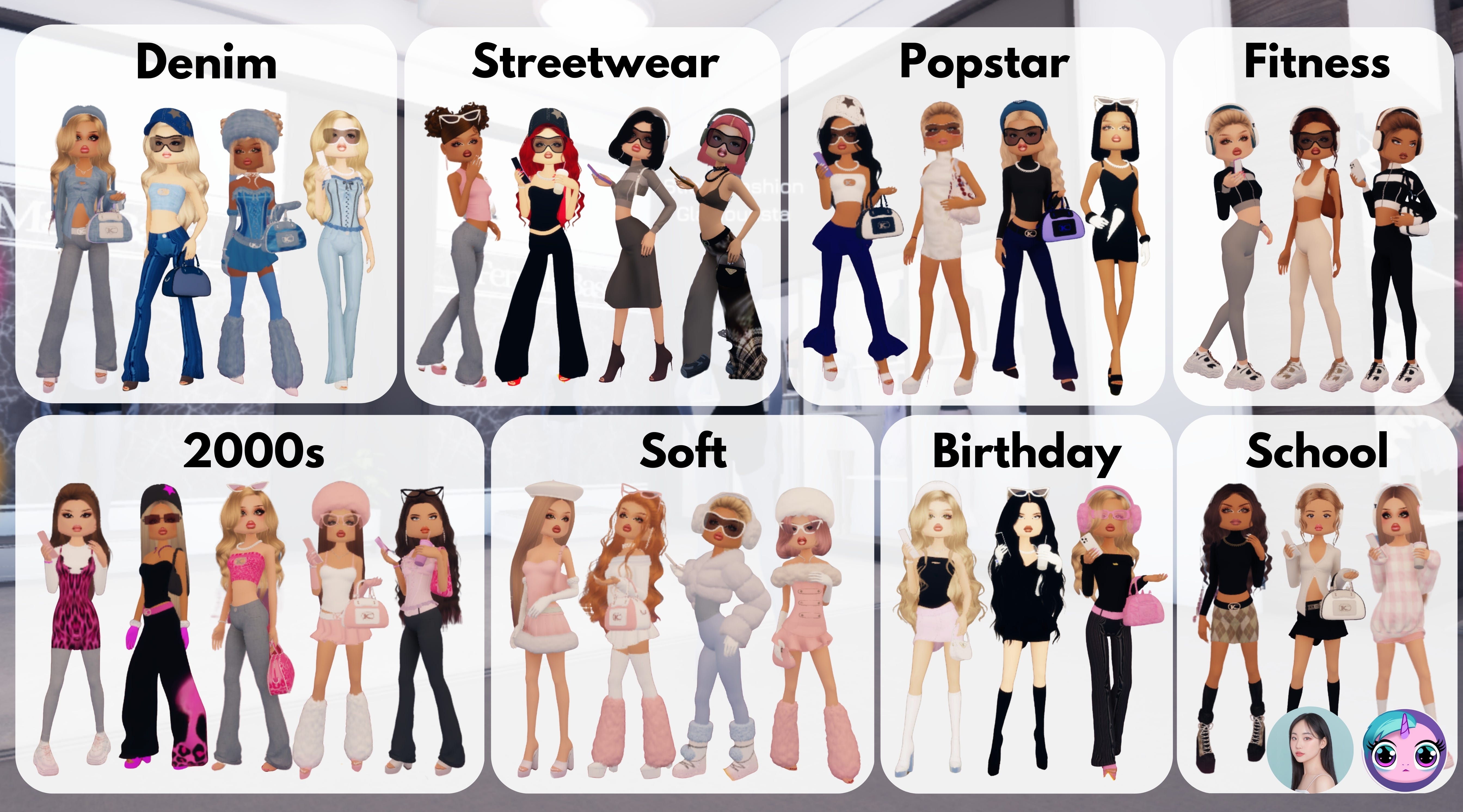 playful y2k Popstar dress to impress trends