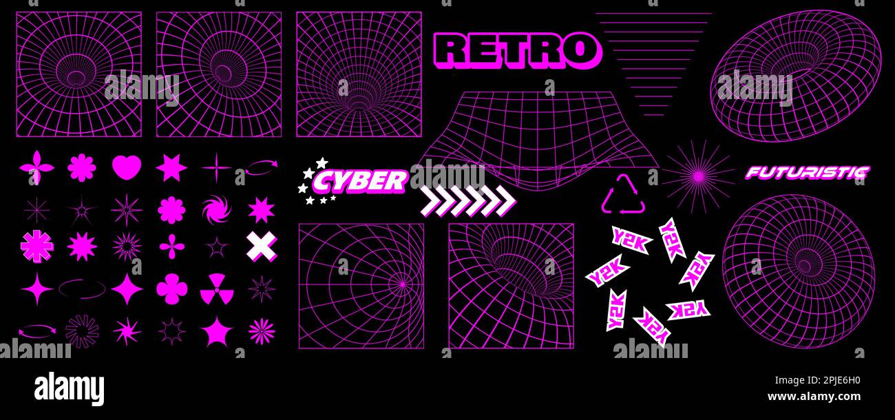 purple cyber y2k aesthetic 0071