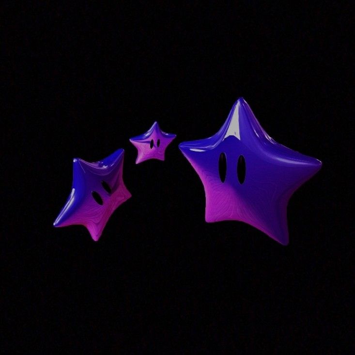 purple star wallpaper y2k 0062