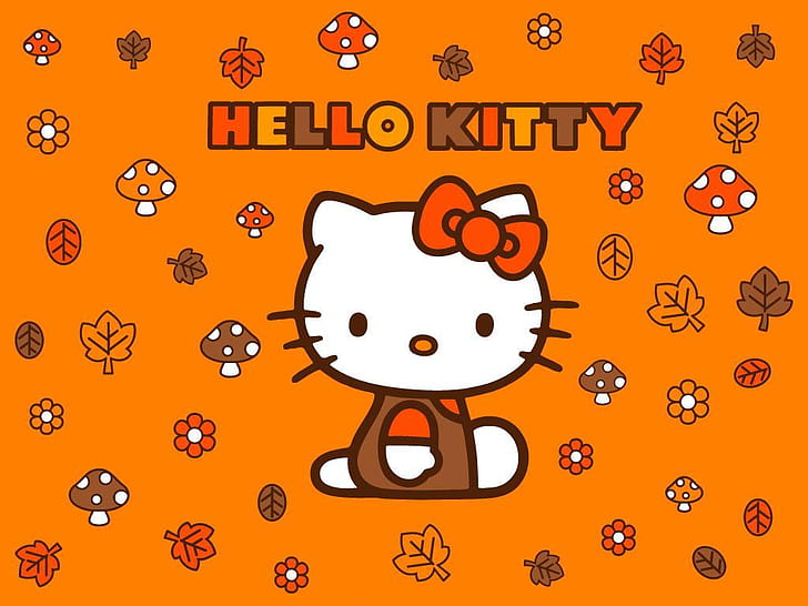 red Hello Kitty wallpaper y2k 0020