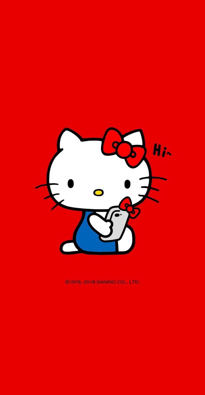 red Hello Kitty wallpaper y2k 0046