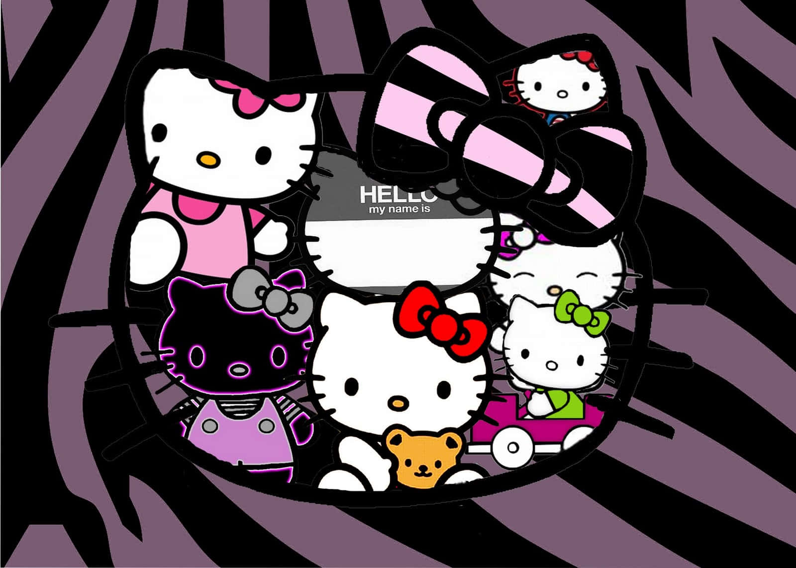 red Hello Kitty wallpaper y2k 0075