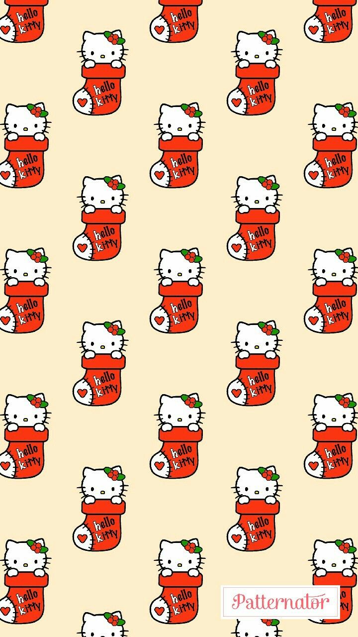 red Hello Kitty wallpaper y2k 0076