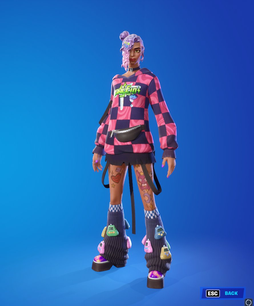 retro-inspired Fortnite skins