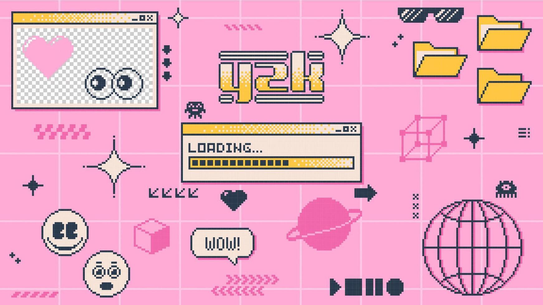 retro Y2K banner trends