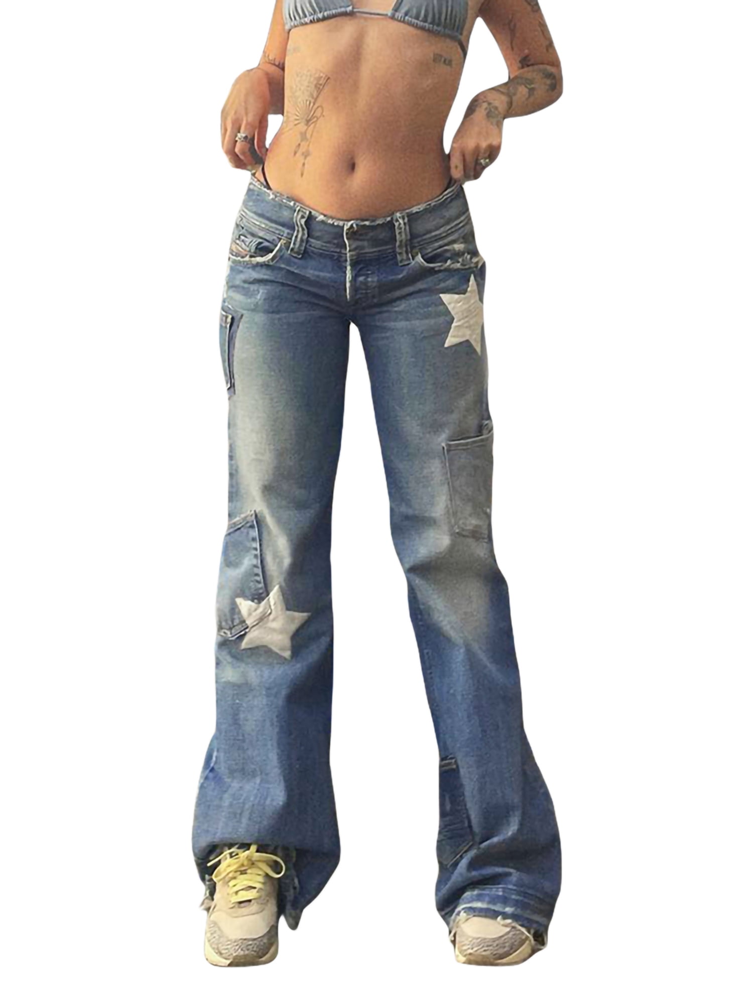 retro Y2K denim fashion