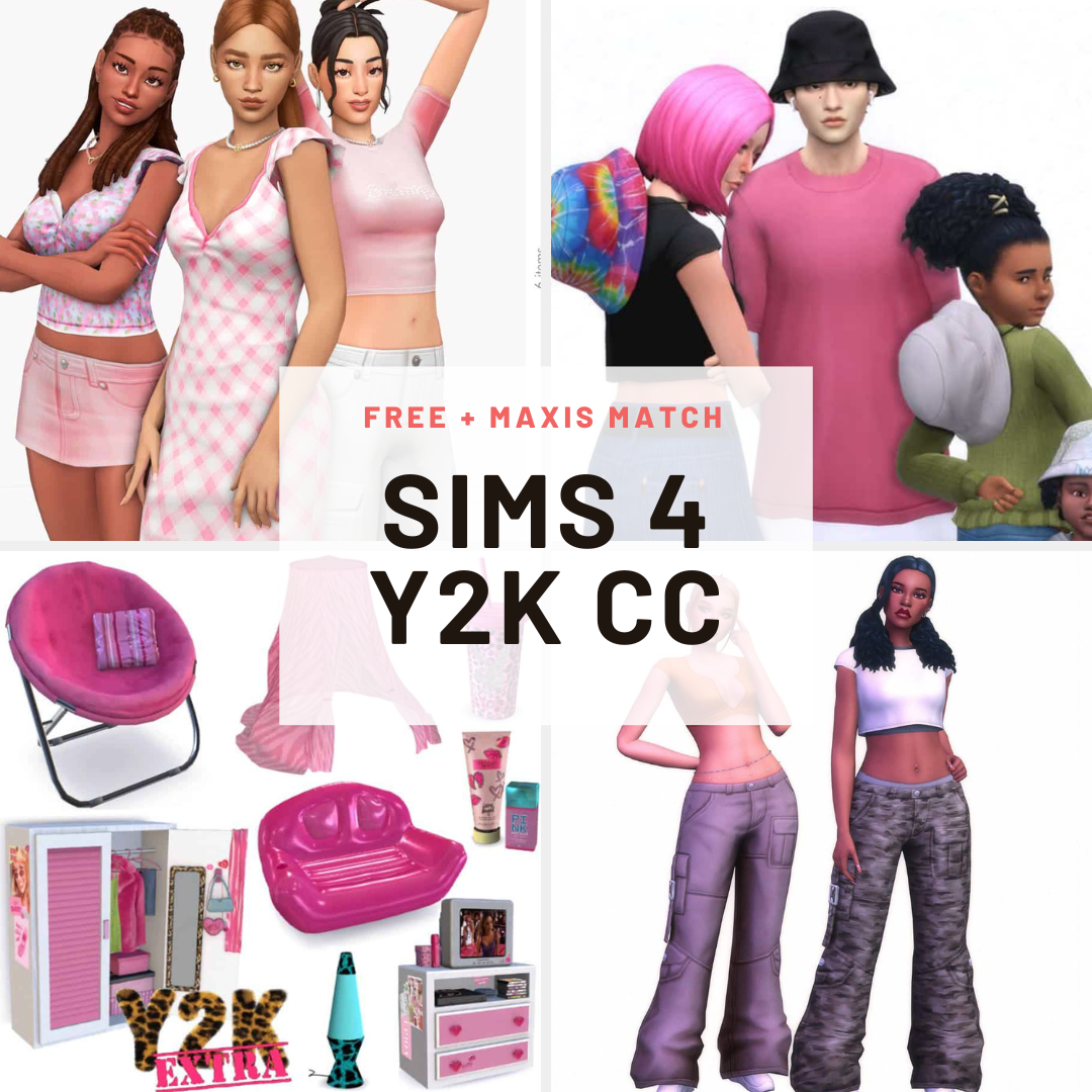 Sims 4 y2k cc