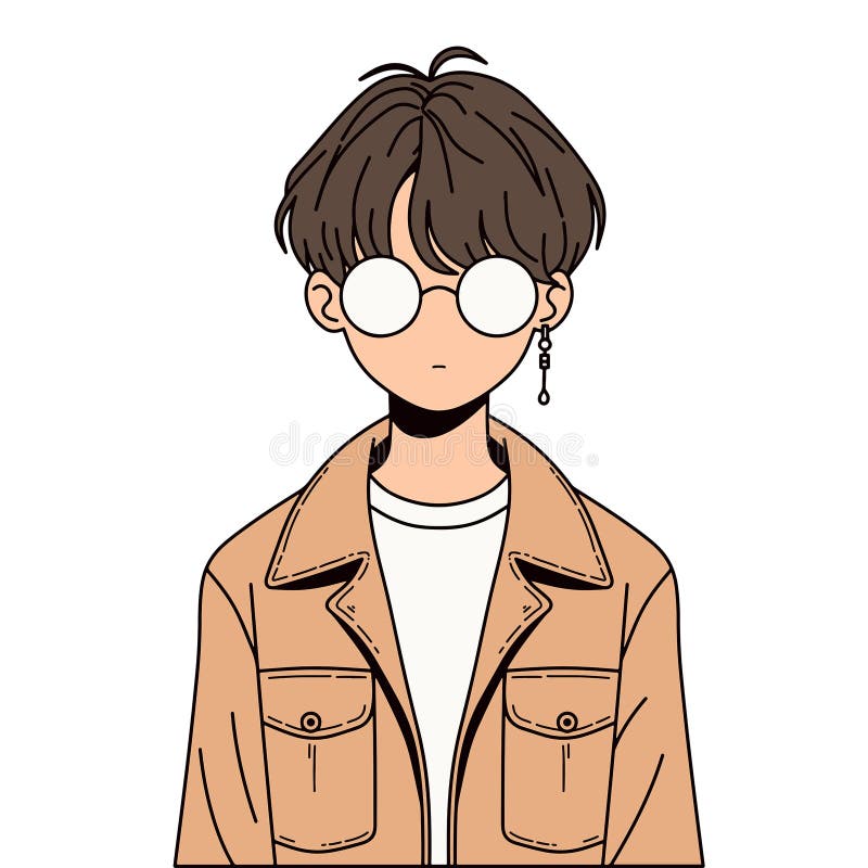 soft y2k style drawing boy 0028