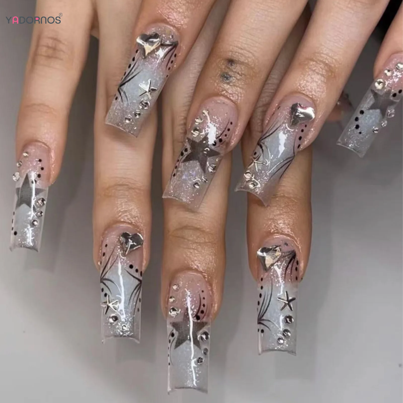 star nails y2k 0011