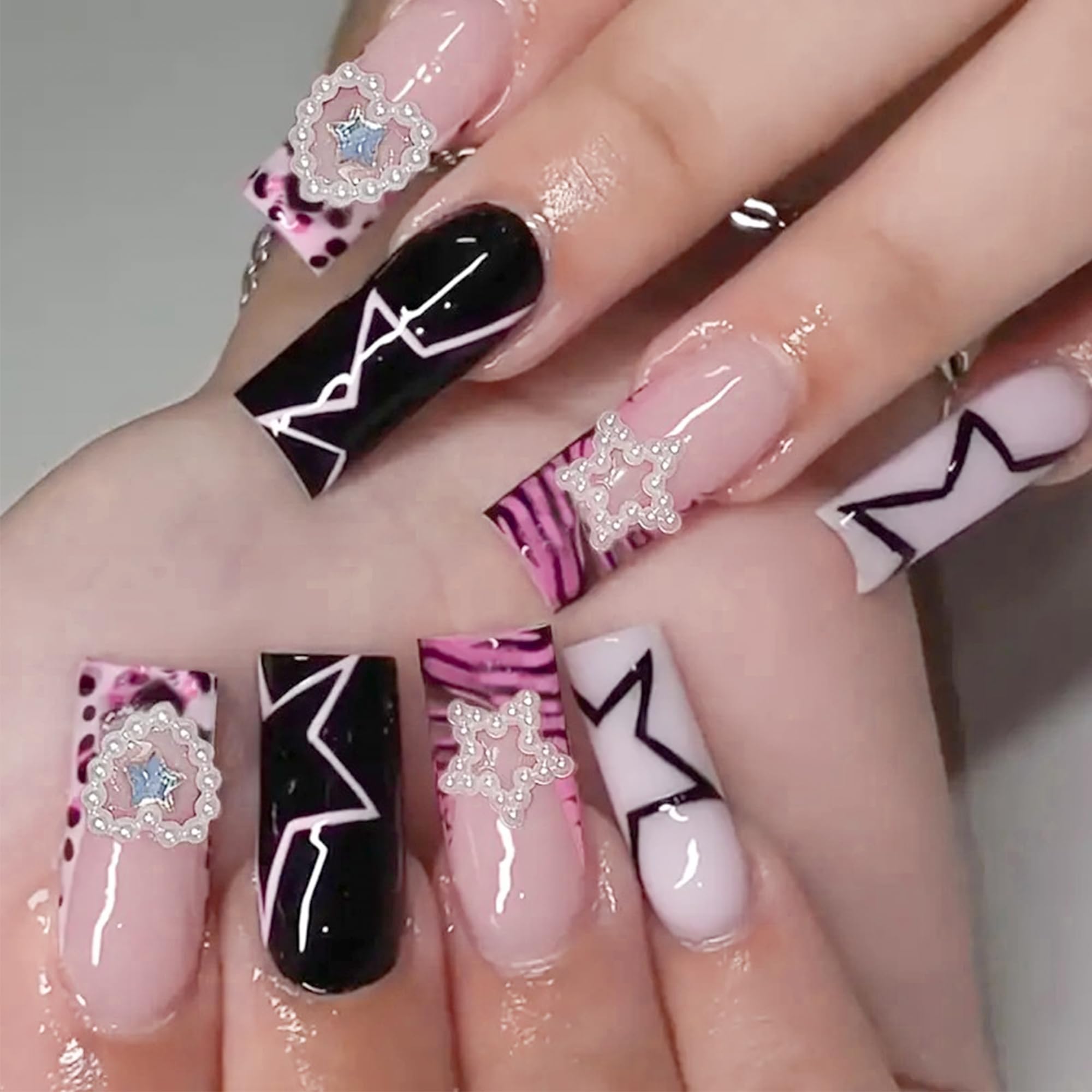 star nails y2k 0014