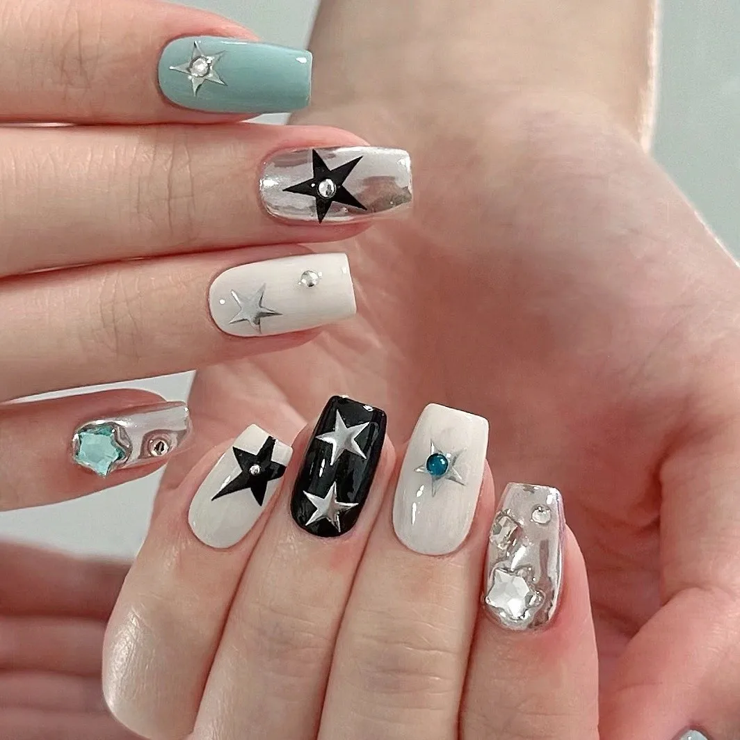 star nails y2k 0047