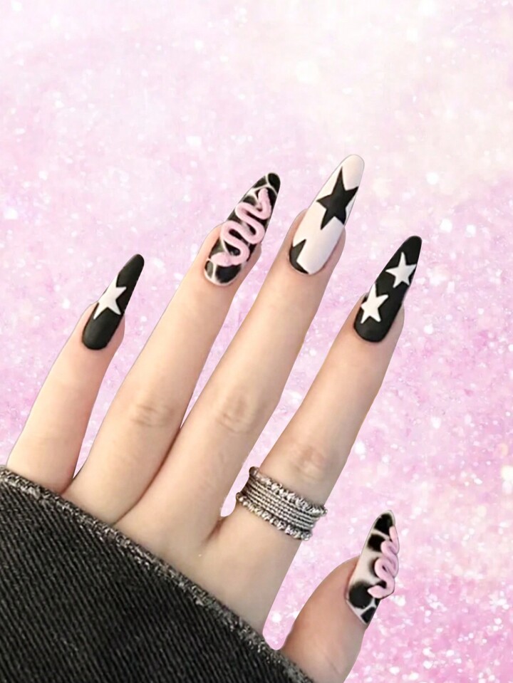 star nails y2k 0057