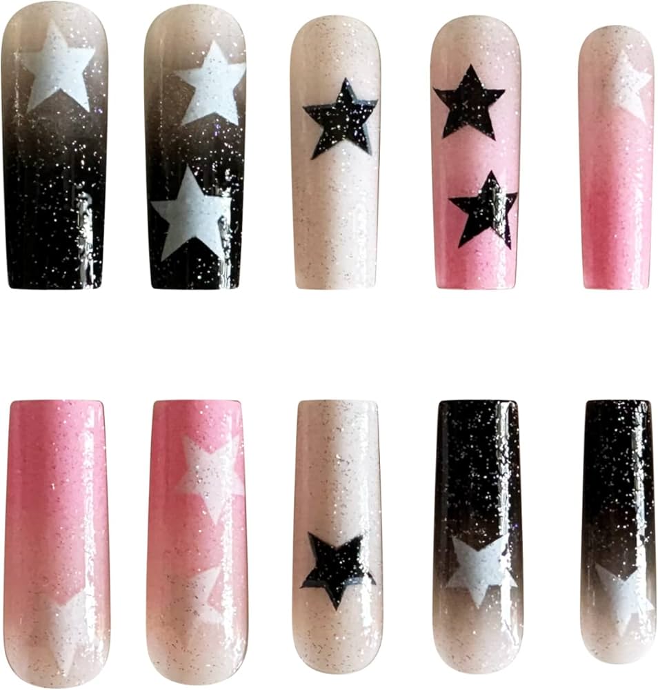 star nails y2k 0089