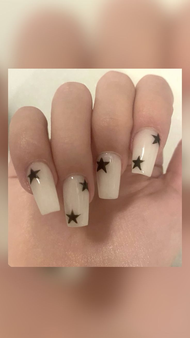 star nails y2k 0090