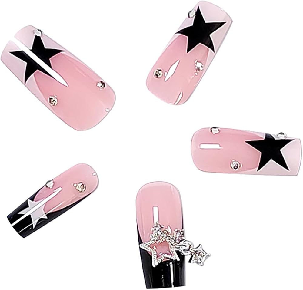 star nails y2k 0092