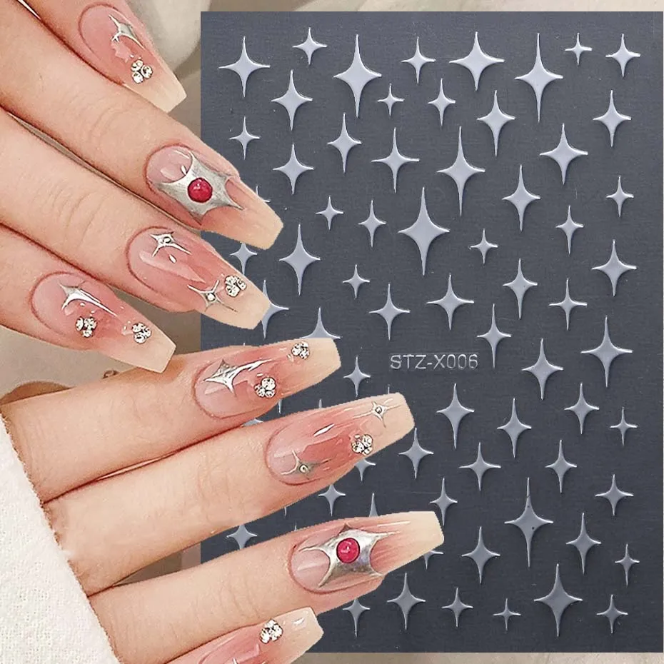 star nails y2k 0093