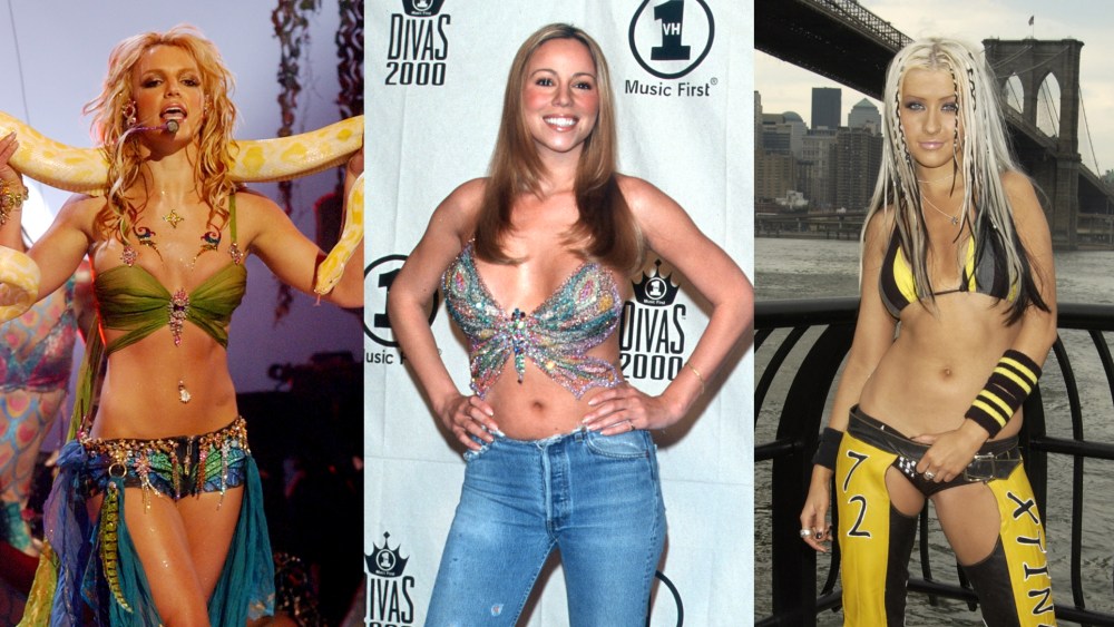 stylish Y2K ensembles of Britney Spears