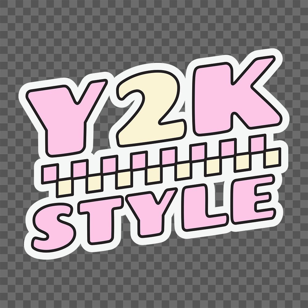 transparent y2k logo 0021