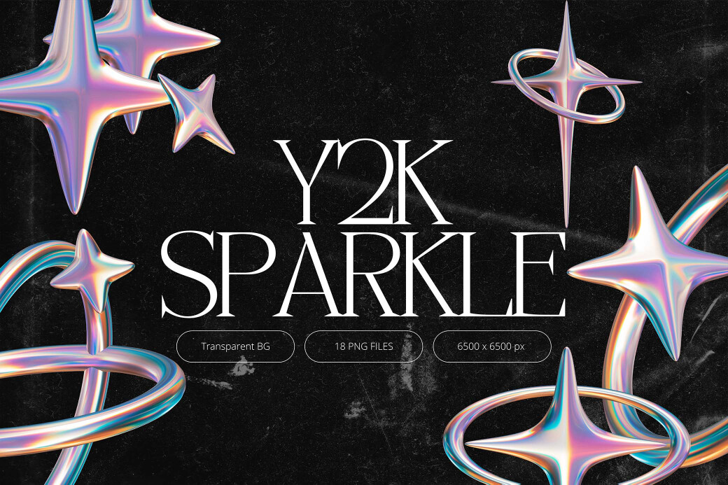 transparent y2k logo 0095