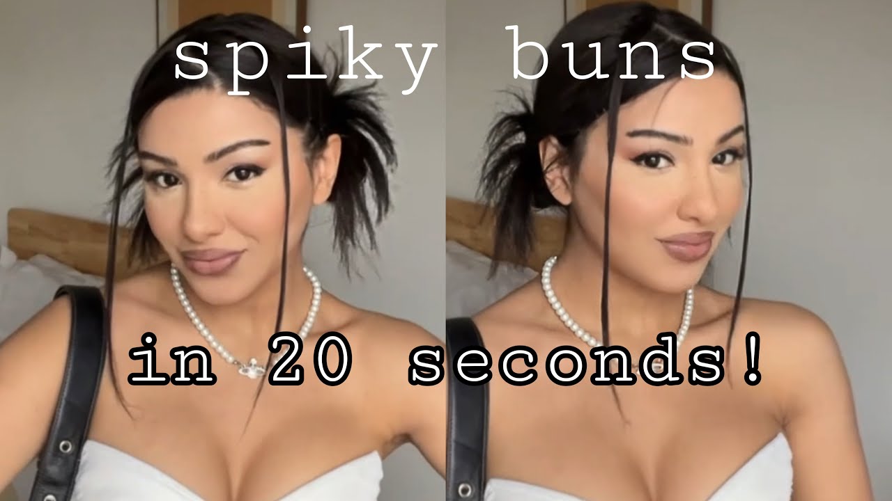 trendy y2k bun styles