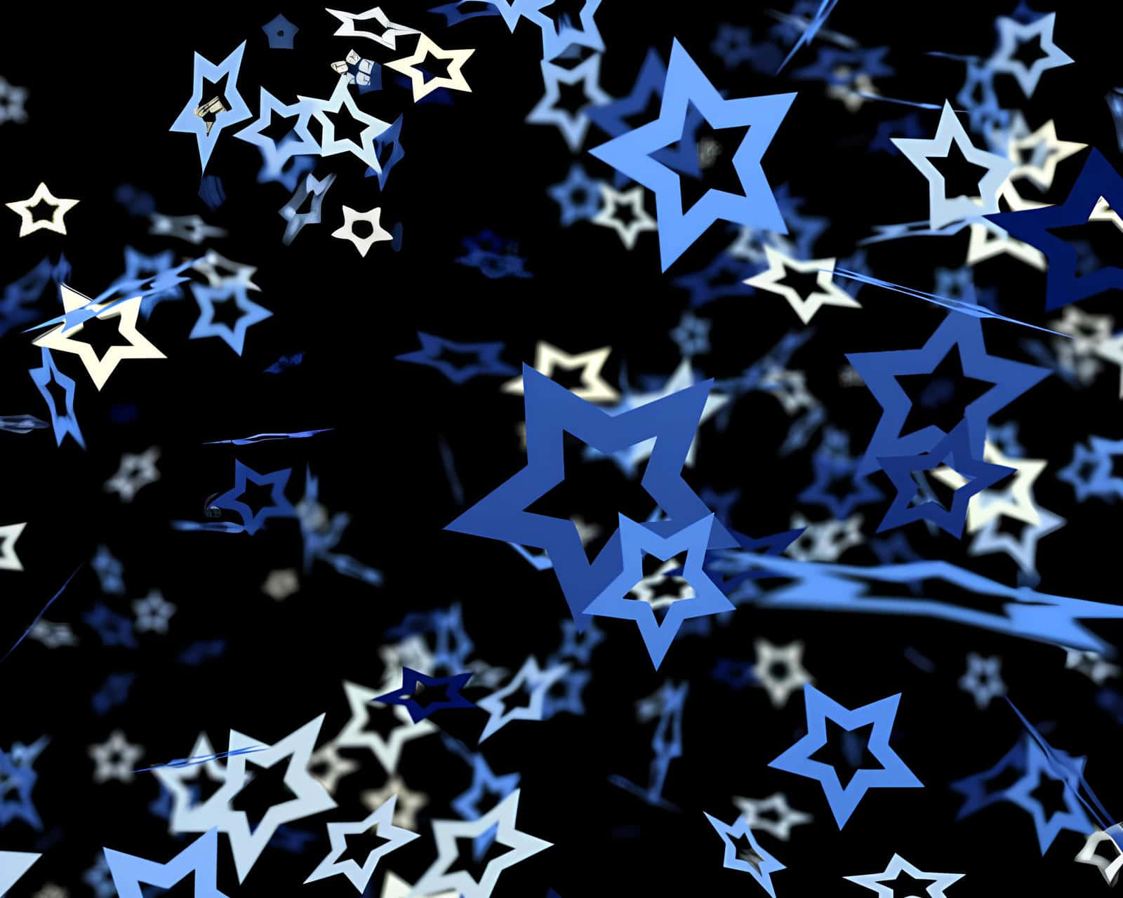 unique blue star wallpaper y2k designs