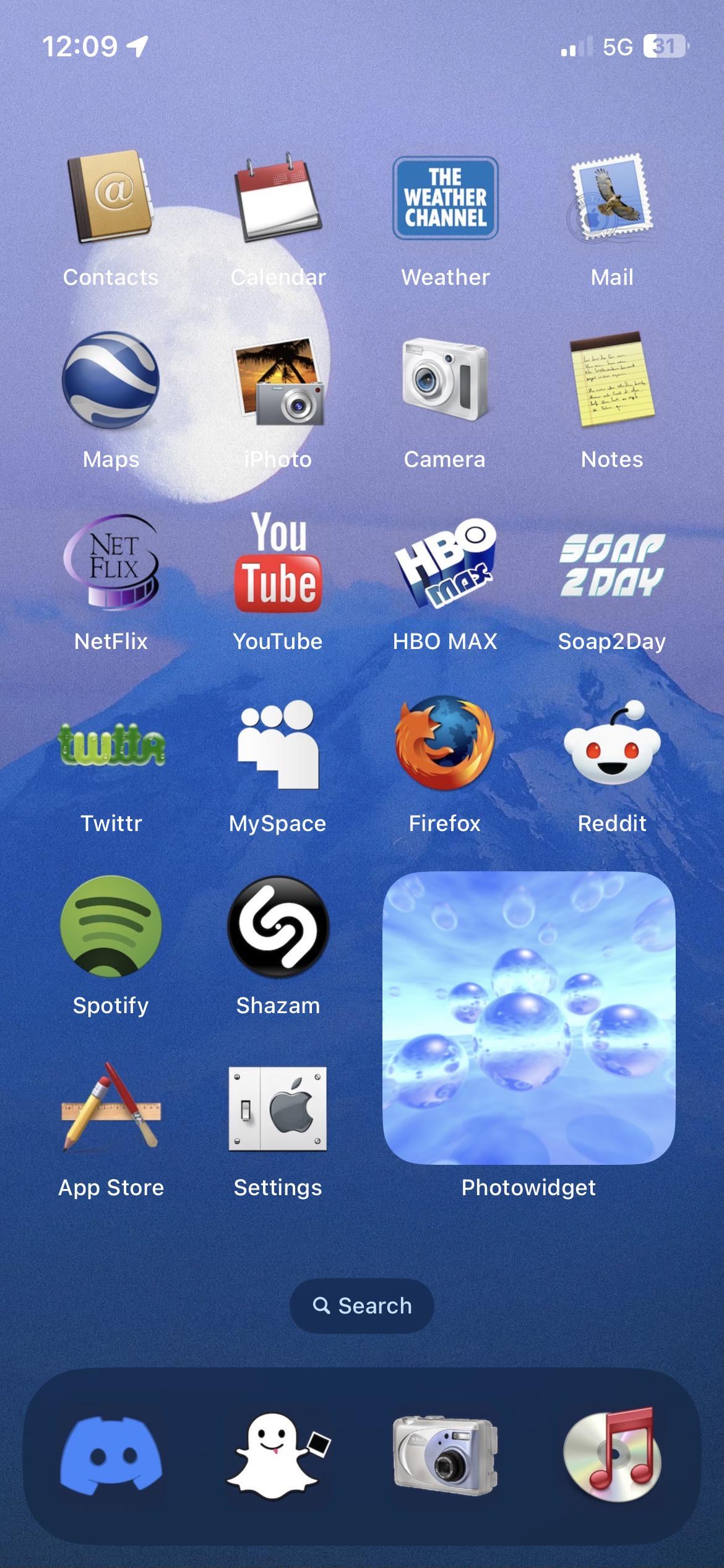 unique Y2K app icons trends