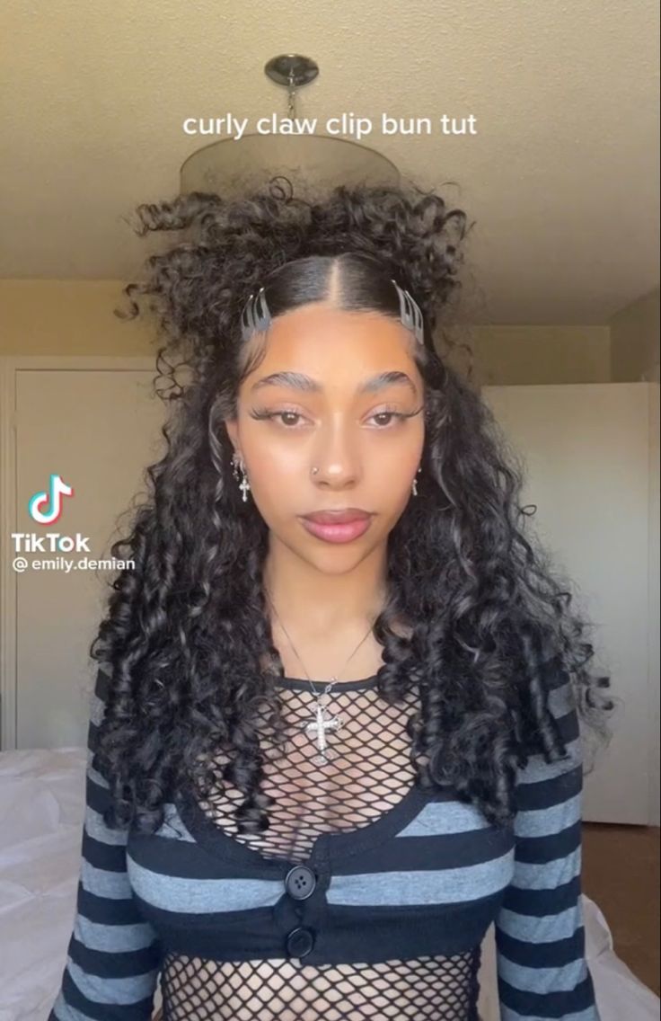 unique y2k curly hairstyles styles