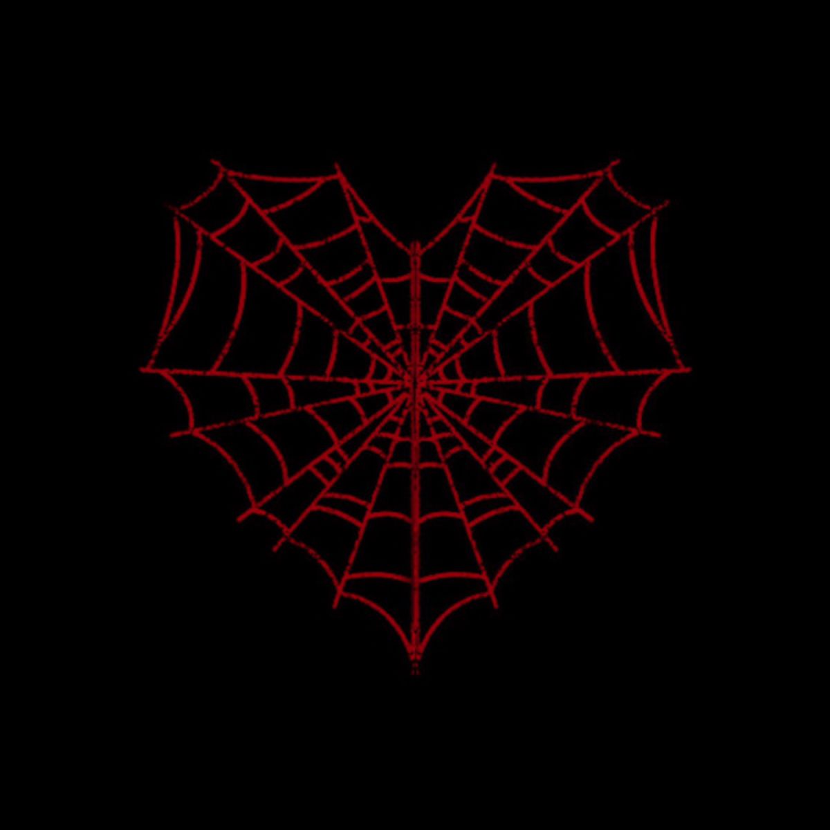 unique y2k spider heart wallpaper ideas