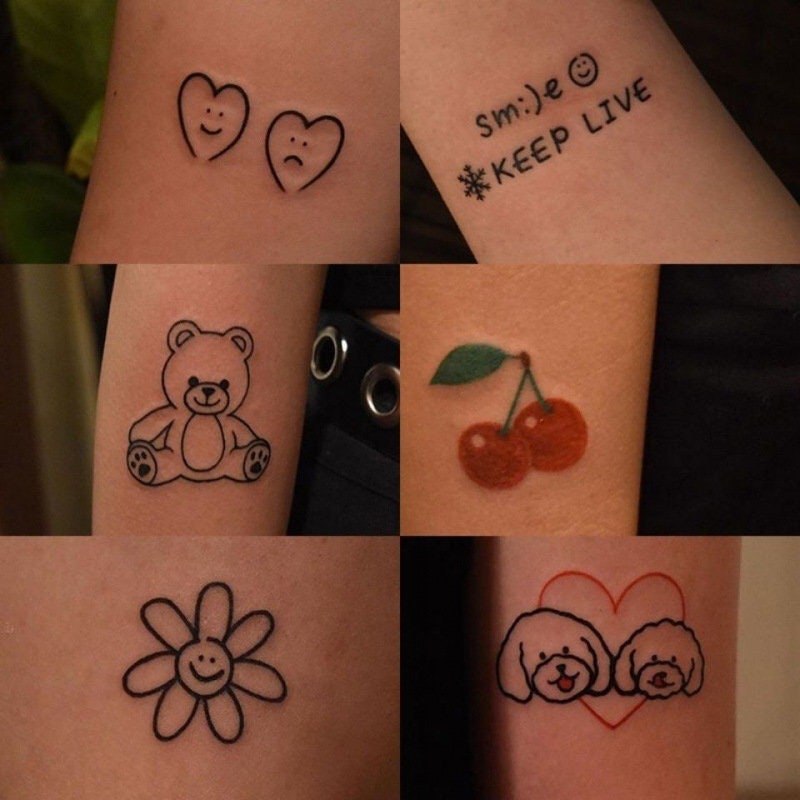 vibrant y2k tattoos trends