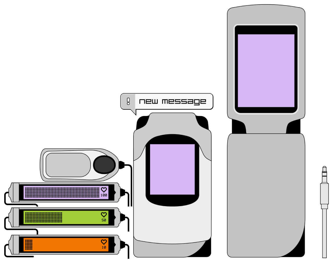 vibrant y2k ui elements