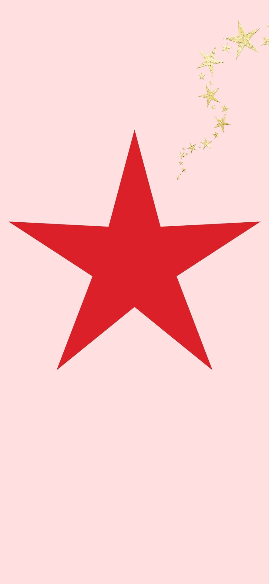 vintage red star wallpaper y2k