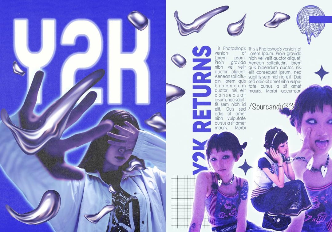 vintage Y2K magazine styles