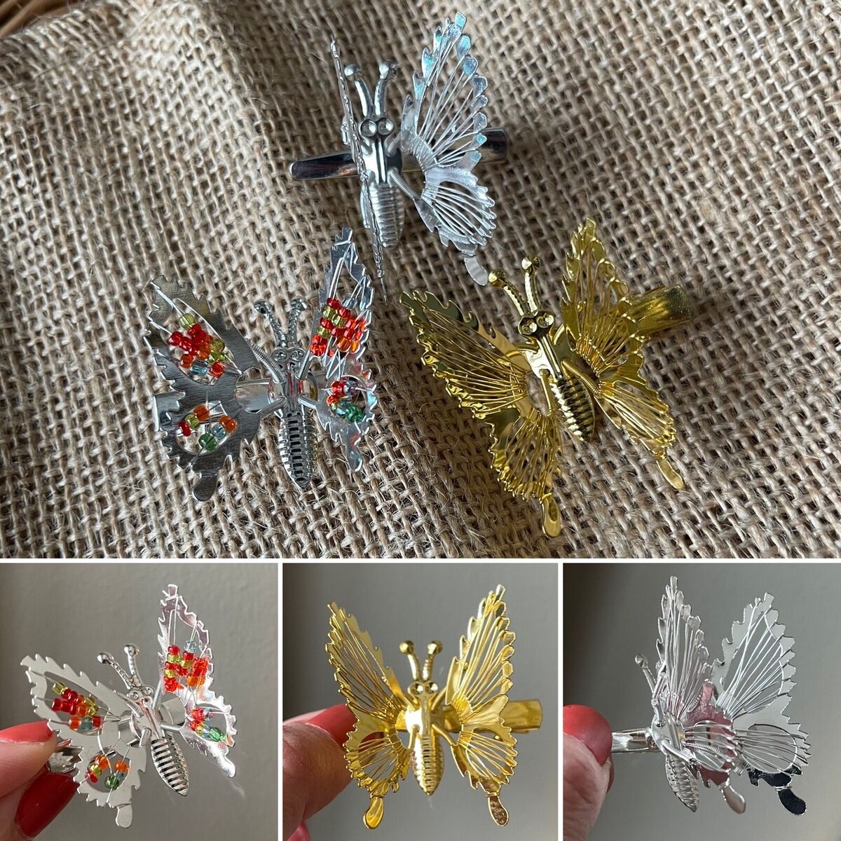 vintage Y2K wings decorations.