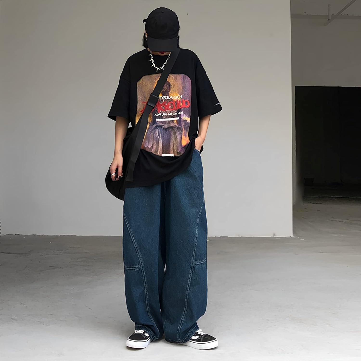 y2k baggy outfit combinations