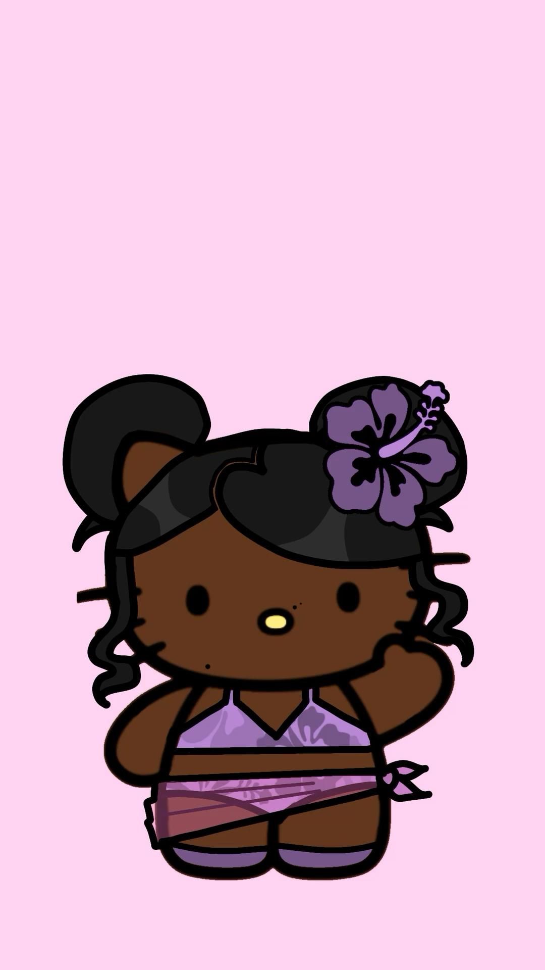 y2k black girl Hello Kitty pfp 0010