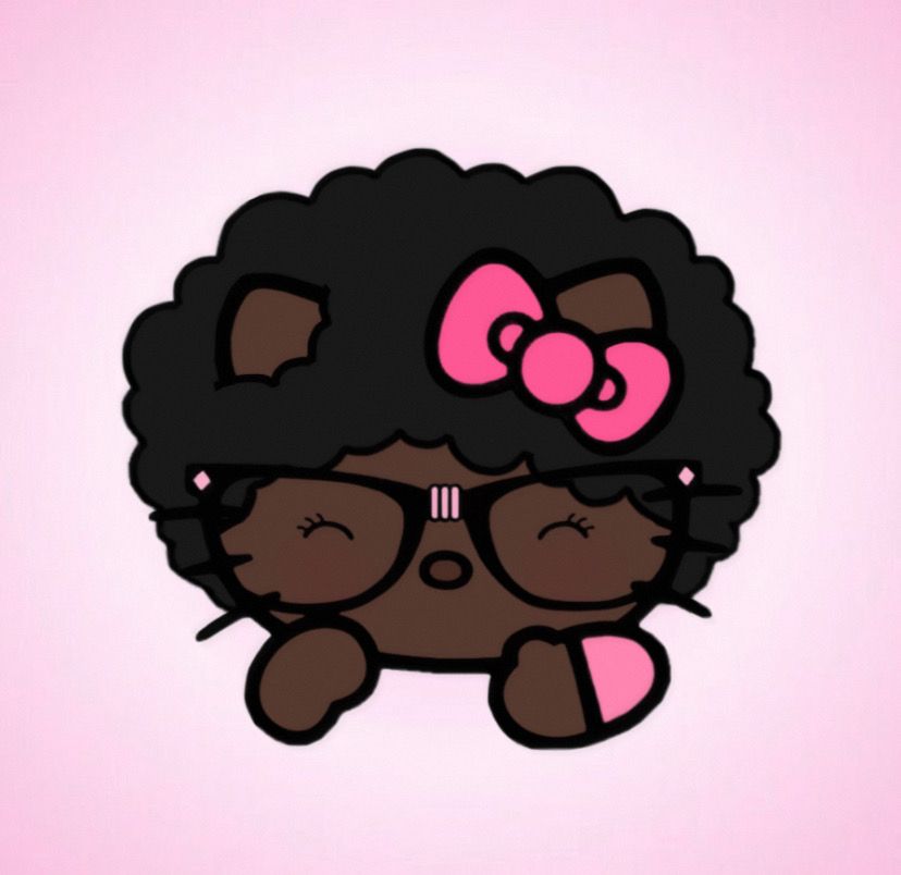 y2k black girl Hello Kitty pfp 0012