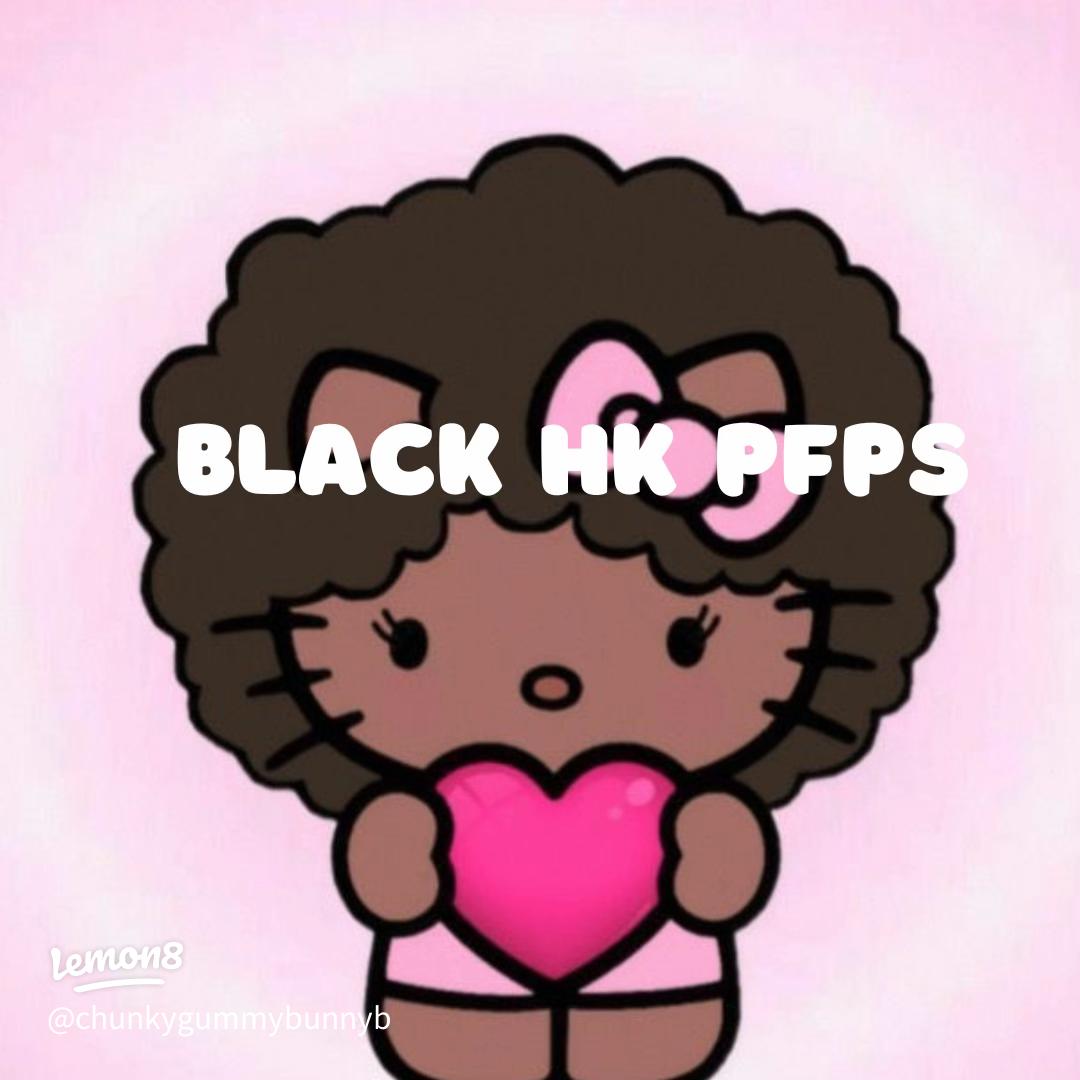 y2k black girl Hello Kitty pfp 0024