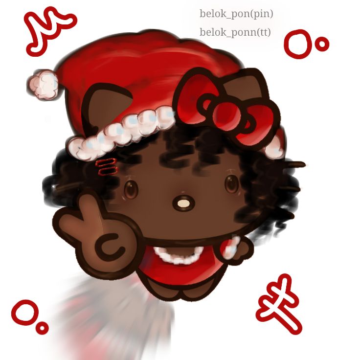 y2k black girl Hello Kitty pfp 0026