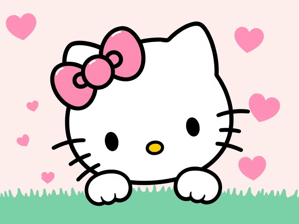 y2k black girl Hello Kitty pfp 0037