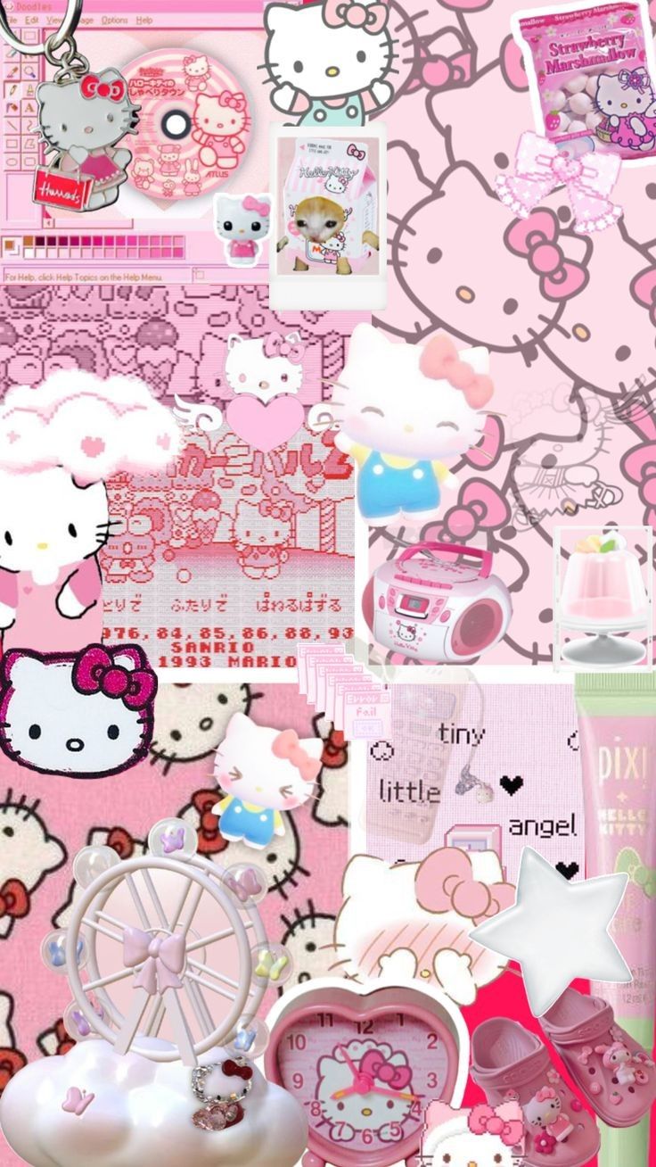 y2k black girl Hello Kitty pfp 0060