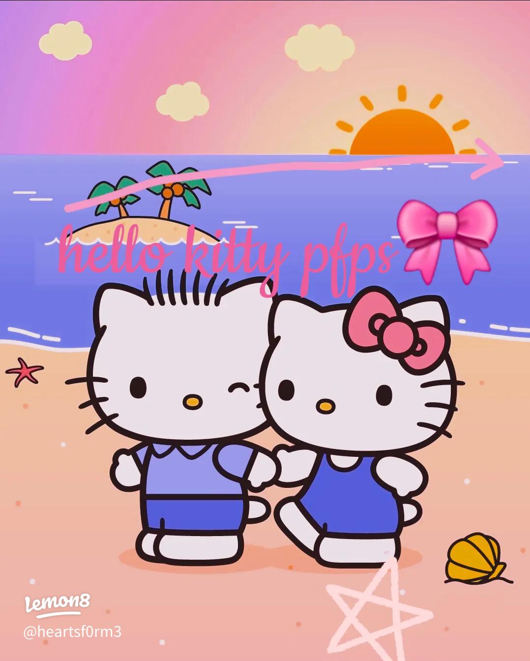 y2k black girl Hello Kitty pfp 0062