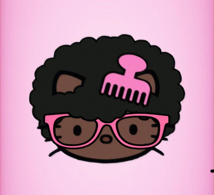 y2k black girl Hello Kitty pfp 0091