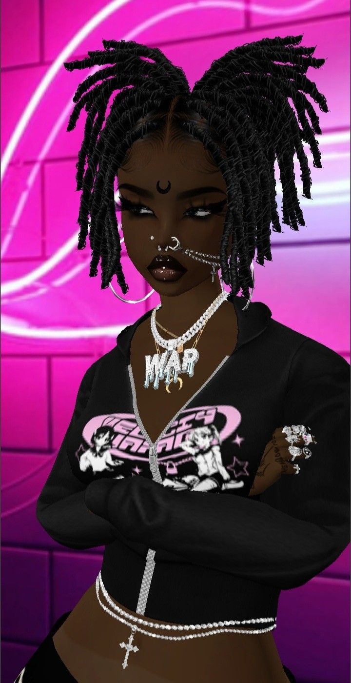 y2k black girl pfp 0092