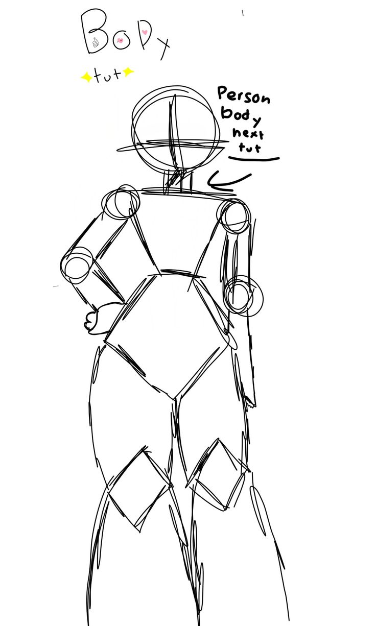 y2k body base drawing 0017